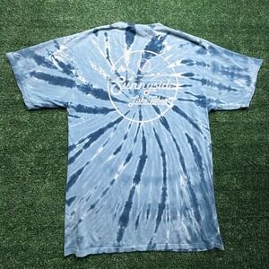 Port & Company Sunnyside Lake Tahoe Tie Dye T-Shirt Mens‎ Large Blue White